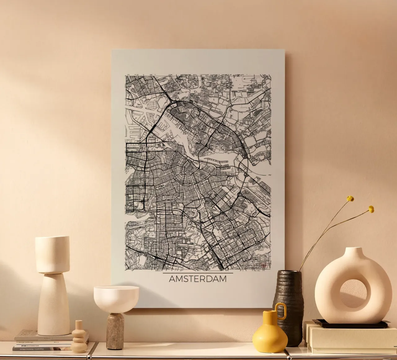 Amsterdam Minimal alluminio dibond da Hubert Roguski