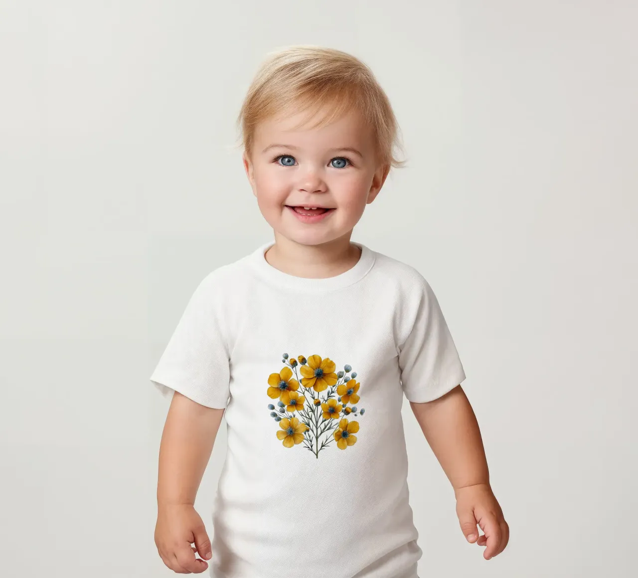 Fiore di tanaceto maglietta neonato da Bold Blooms