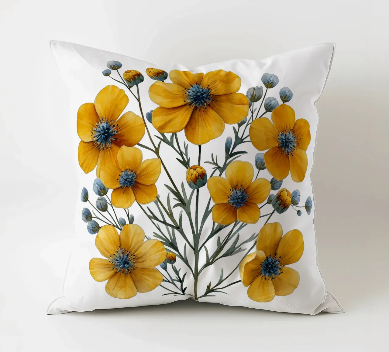 Fiore di tanaceto cuscino da Bold Blooms