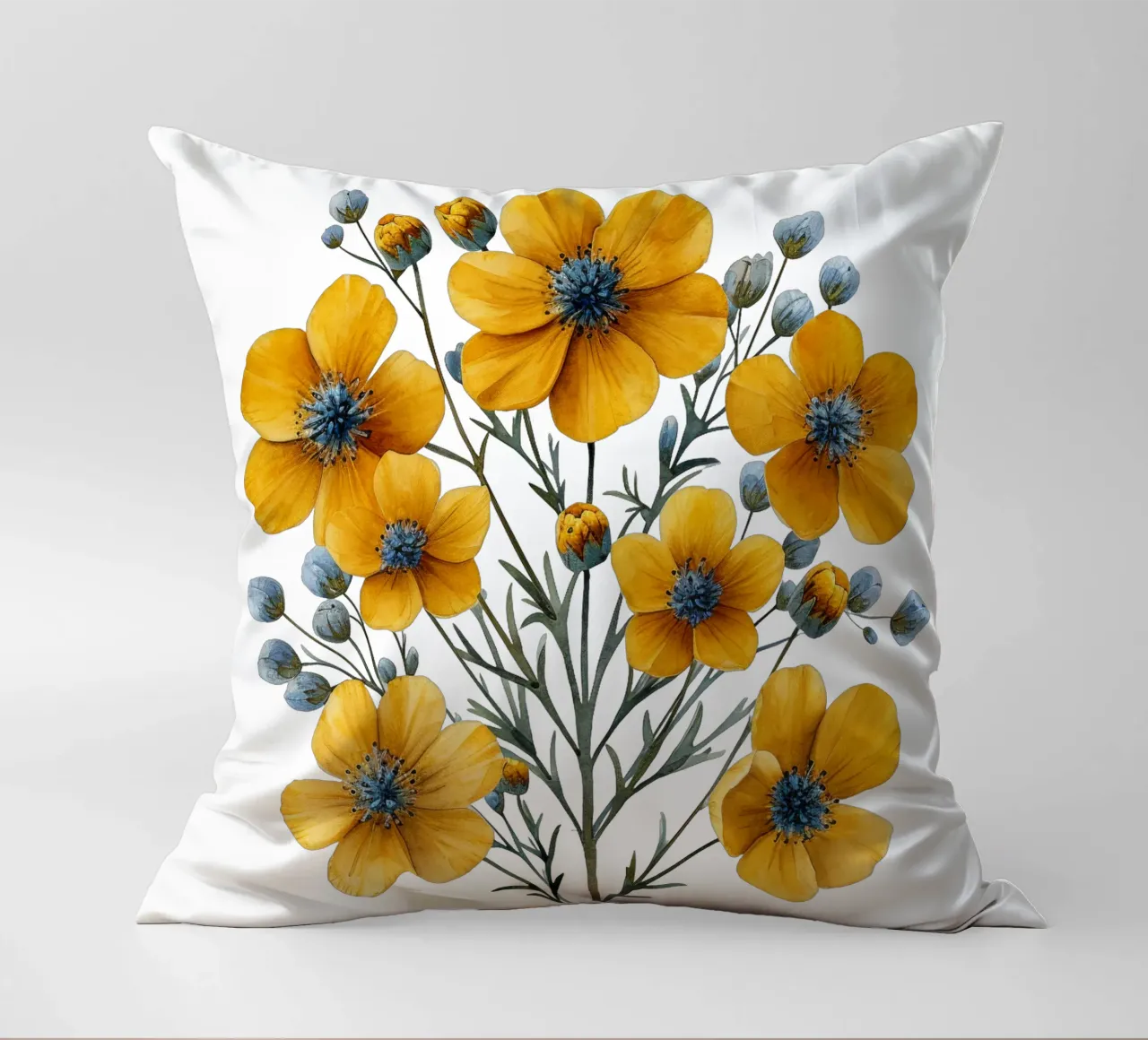 Fiore di tanaceto cuscino da Bold Blooms