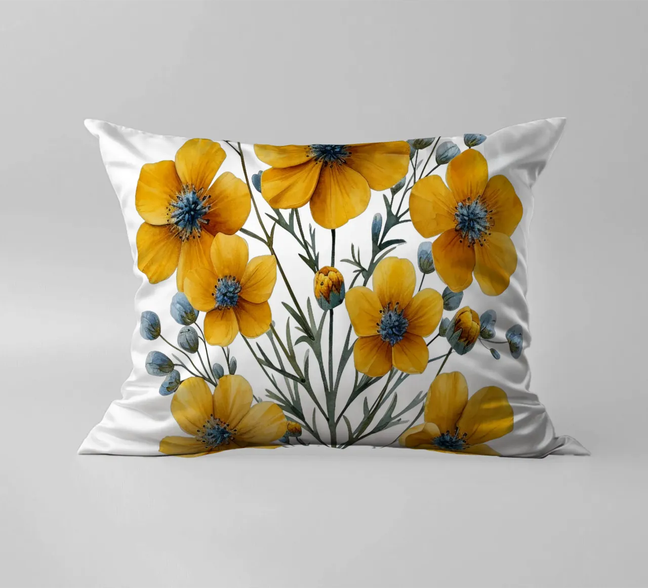 Fiore di tanaceto cuscino da Bold Blooms