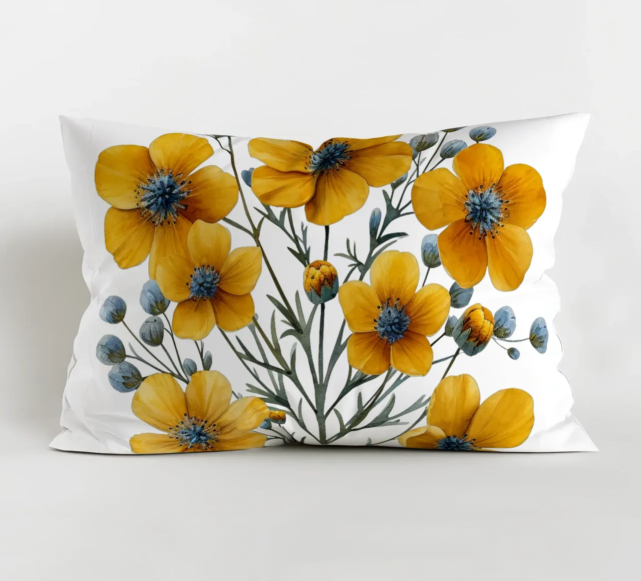 Fiore di tanaceto cuscino da Bold Blooms