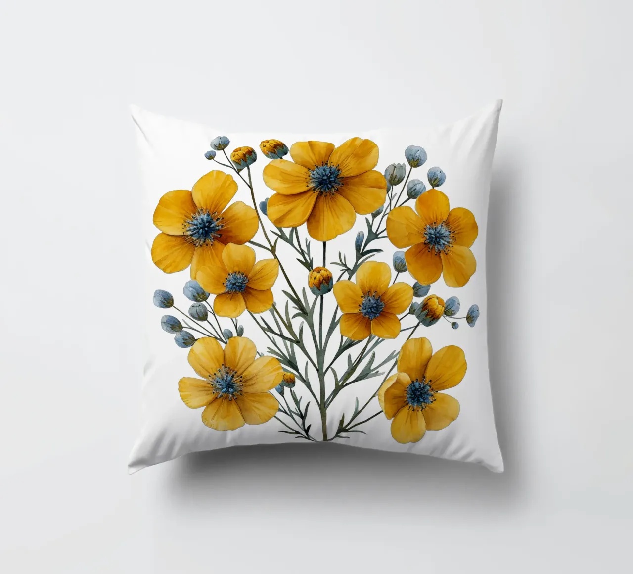 Fiore di tanaceto cuscino da Bold Blooms