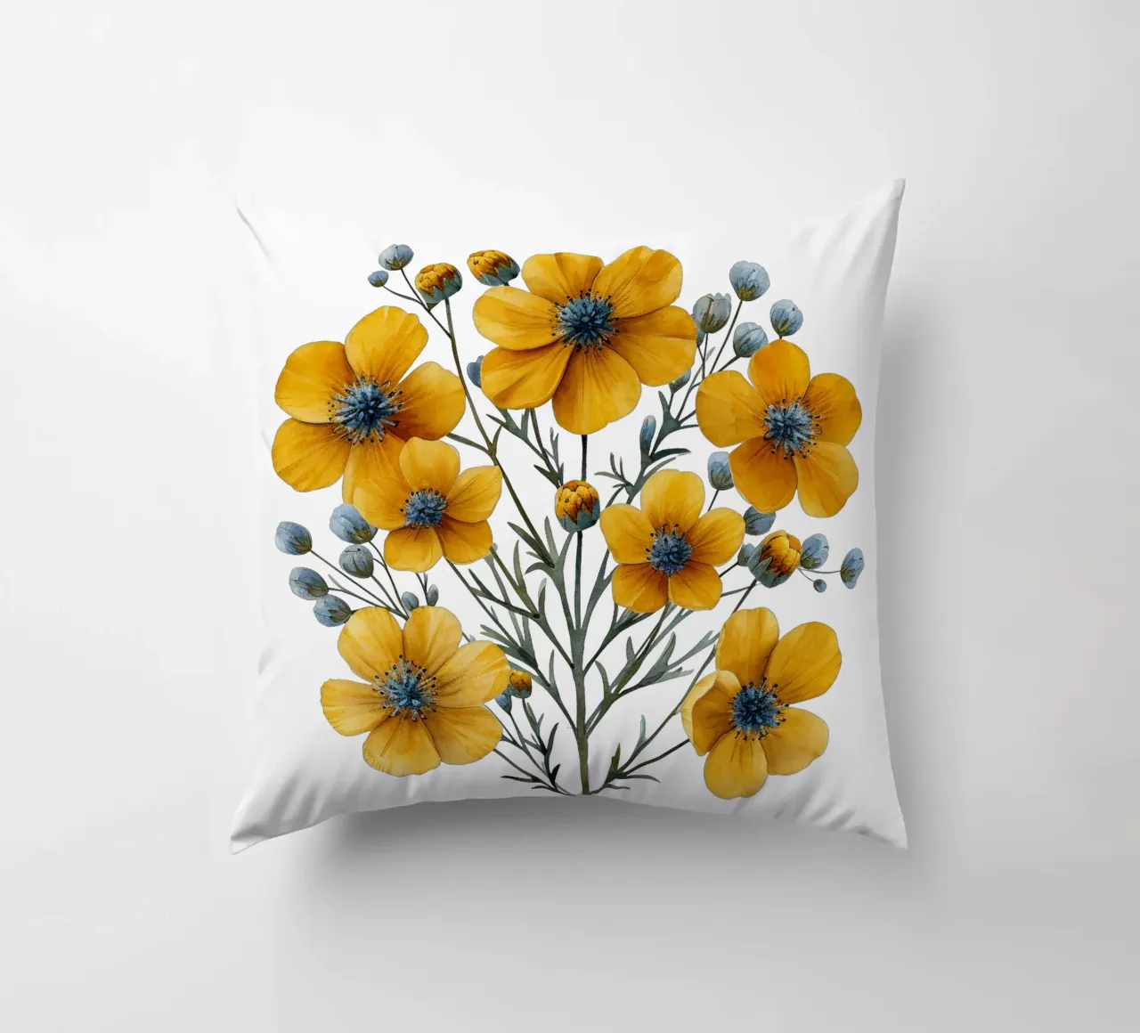 Fiore di tanaceto cuscino da Bold Blooms