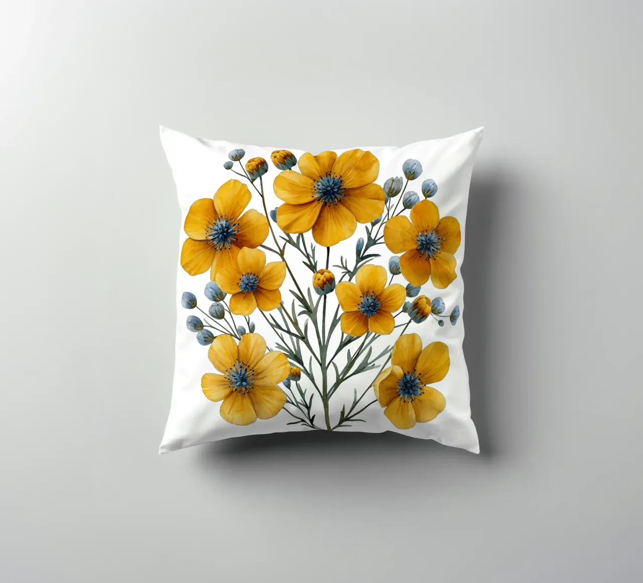 Fiore di tanaceto cuscino da Bold Blooms