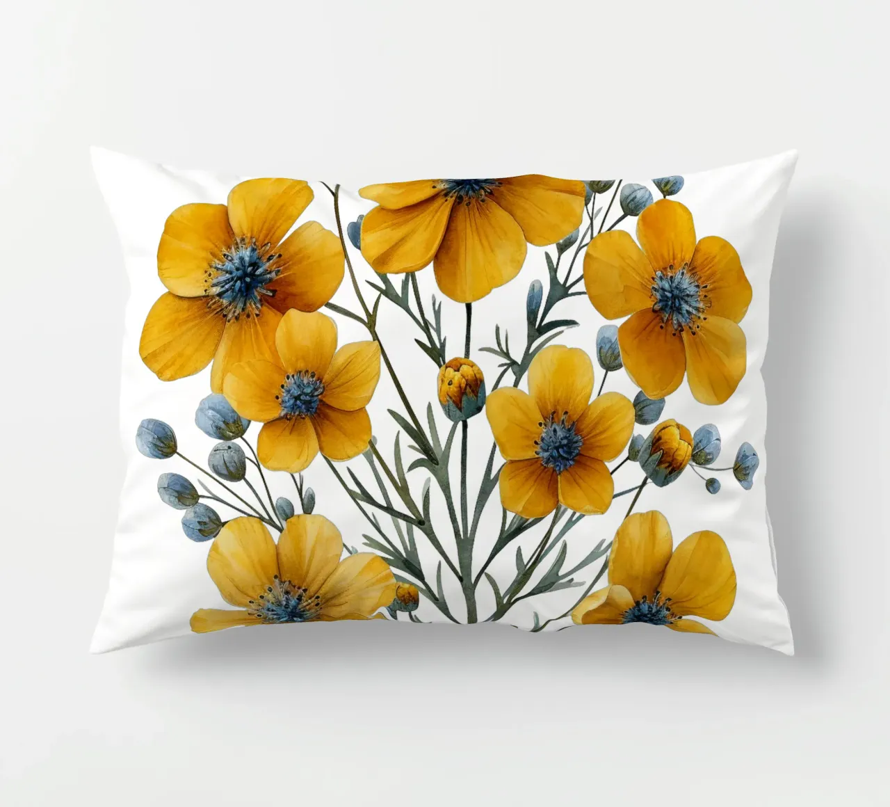 Fiore di tanaceto cuscino da Bold Blooms