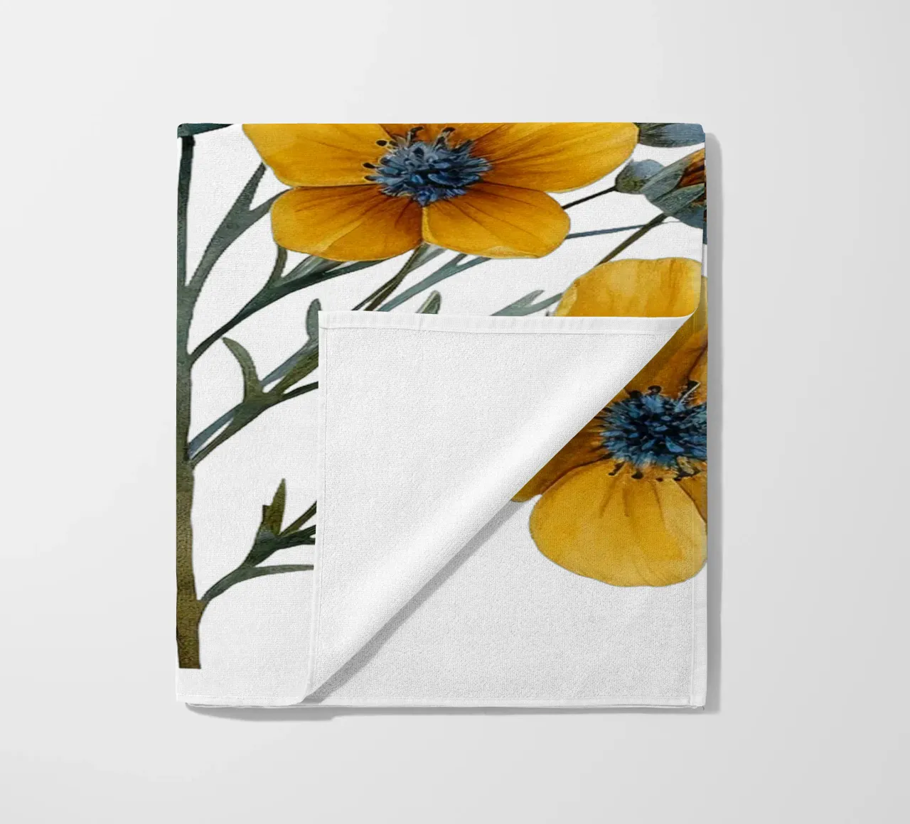 Fiore di tanaceto telo mare da Bold Blooms