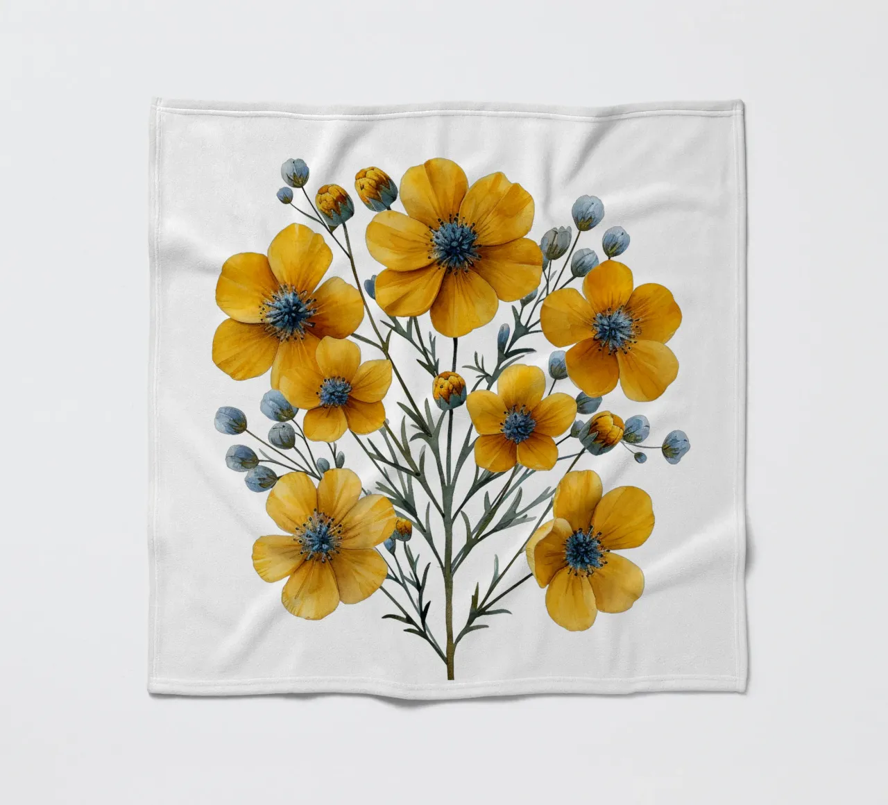Fiore di tanaceto coperta in pile da Bold Blooms