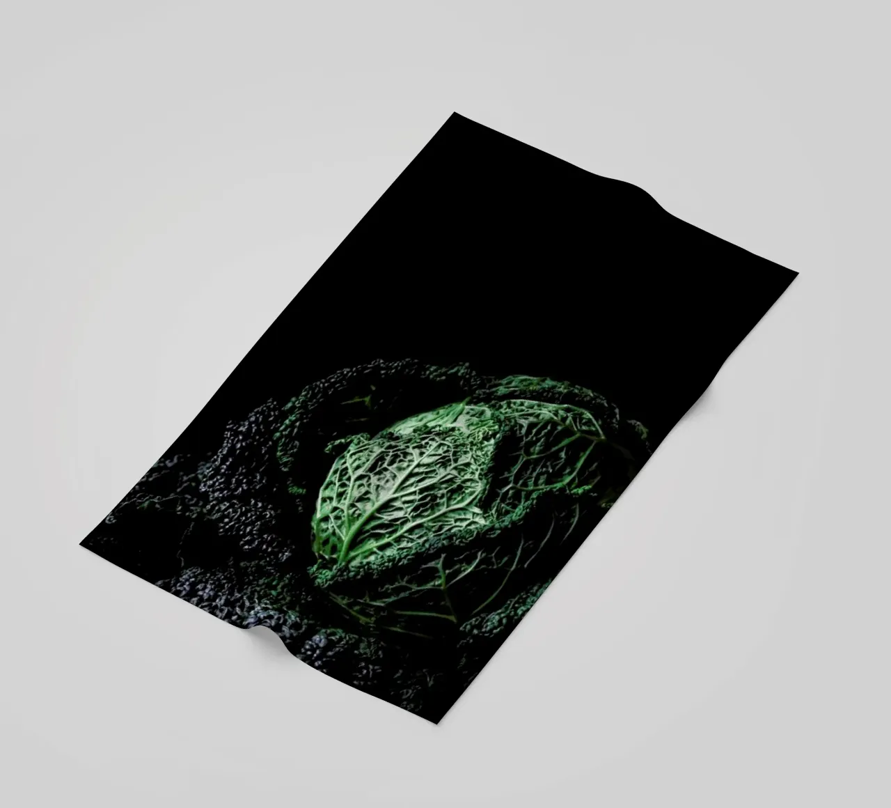 Wirsing im Dunklen beach towel by Eat this