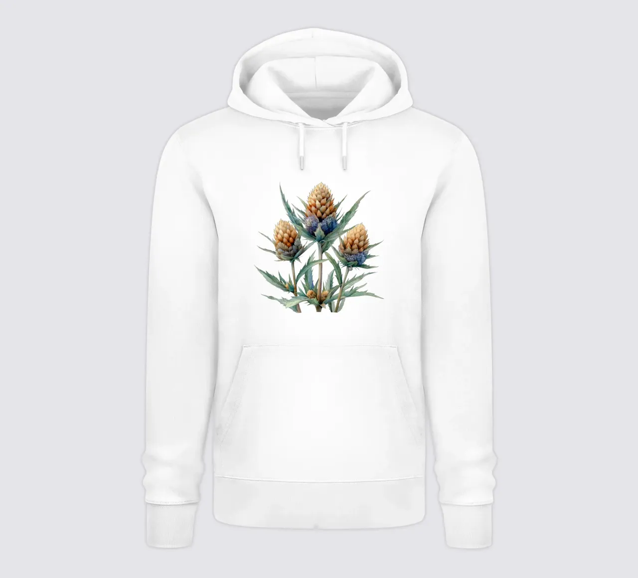 Fiore di Teasel felpa con cappuccio da Bold Blooms