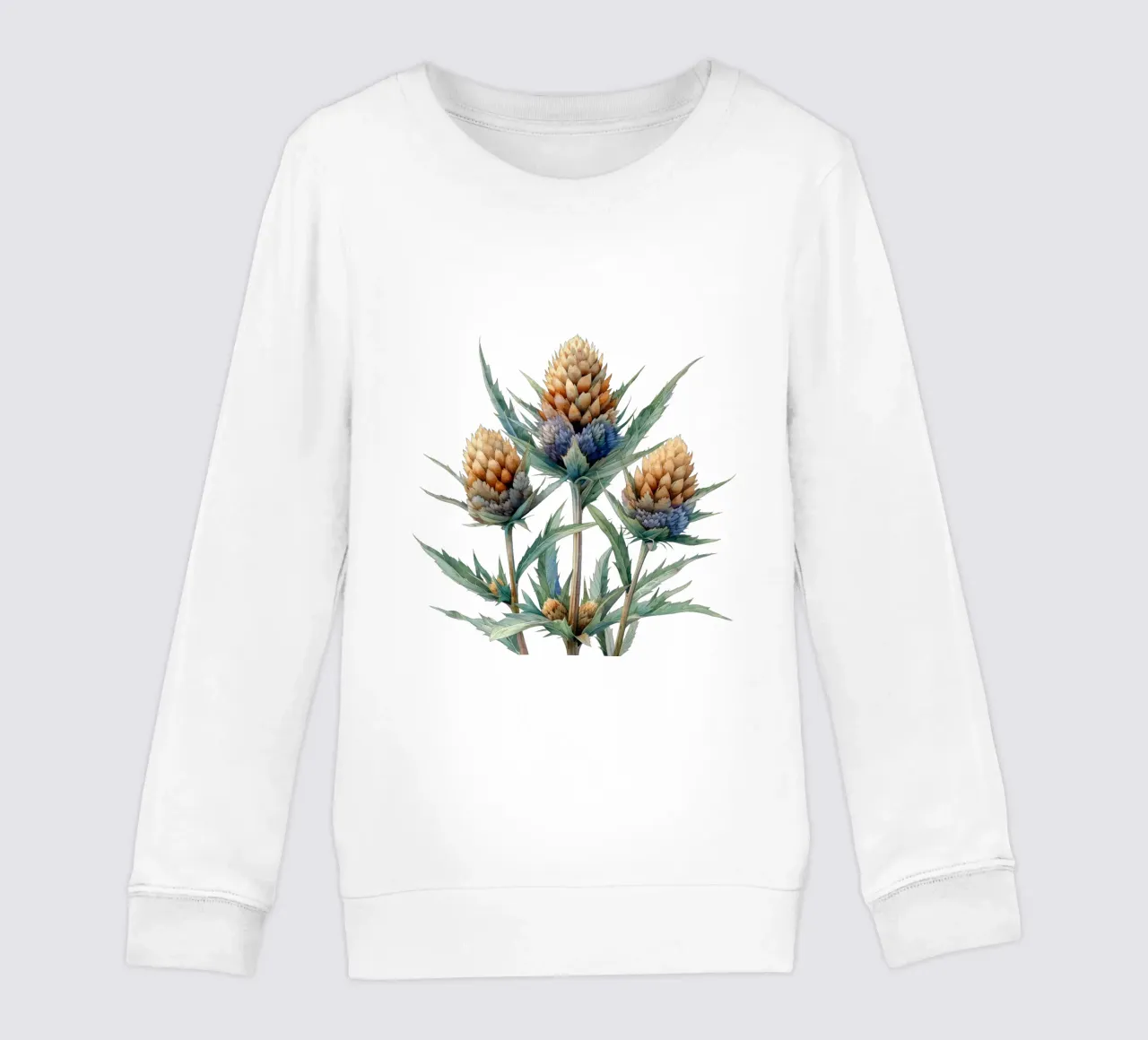 Fiore di Teasel felpa bambino da Bold Blooms