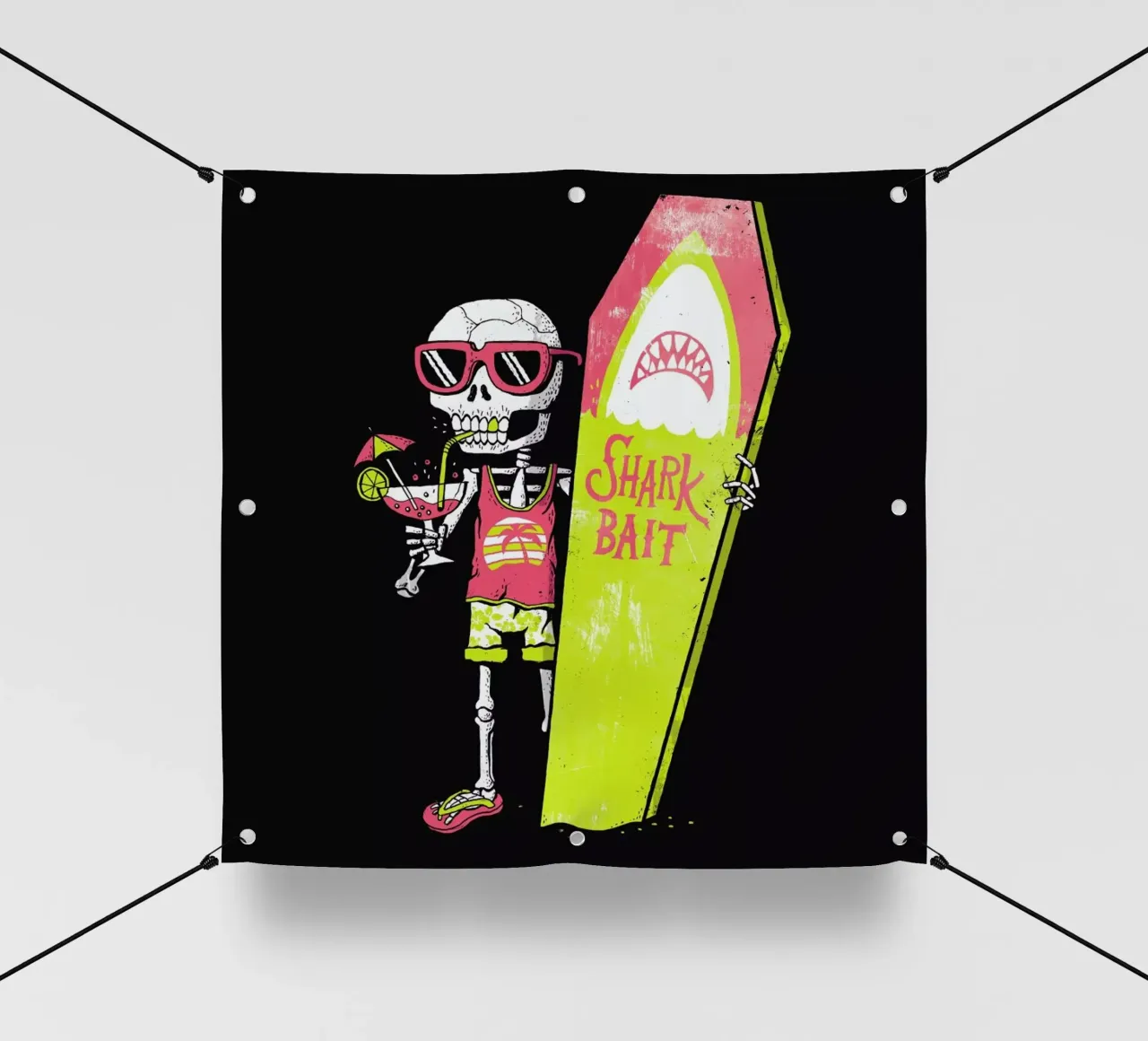 Permanent Vacation telo in pvc da DinoMike