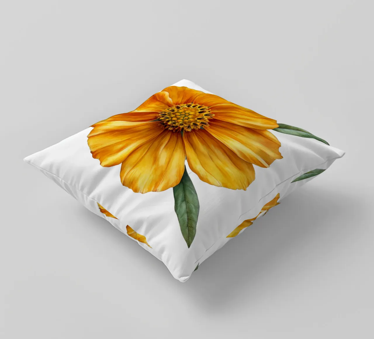 Fiore di zecca cuscino da Bold Blooms