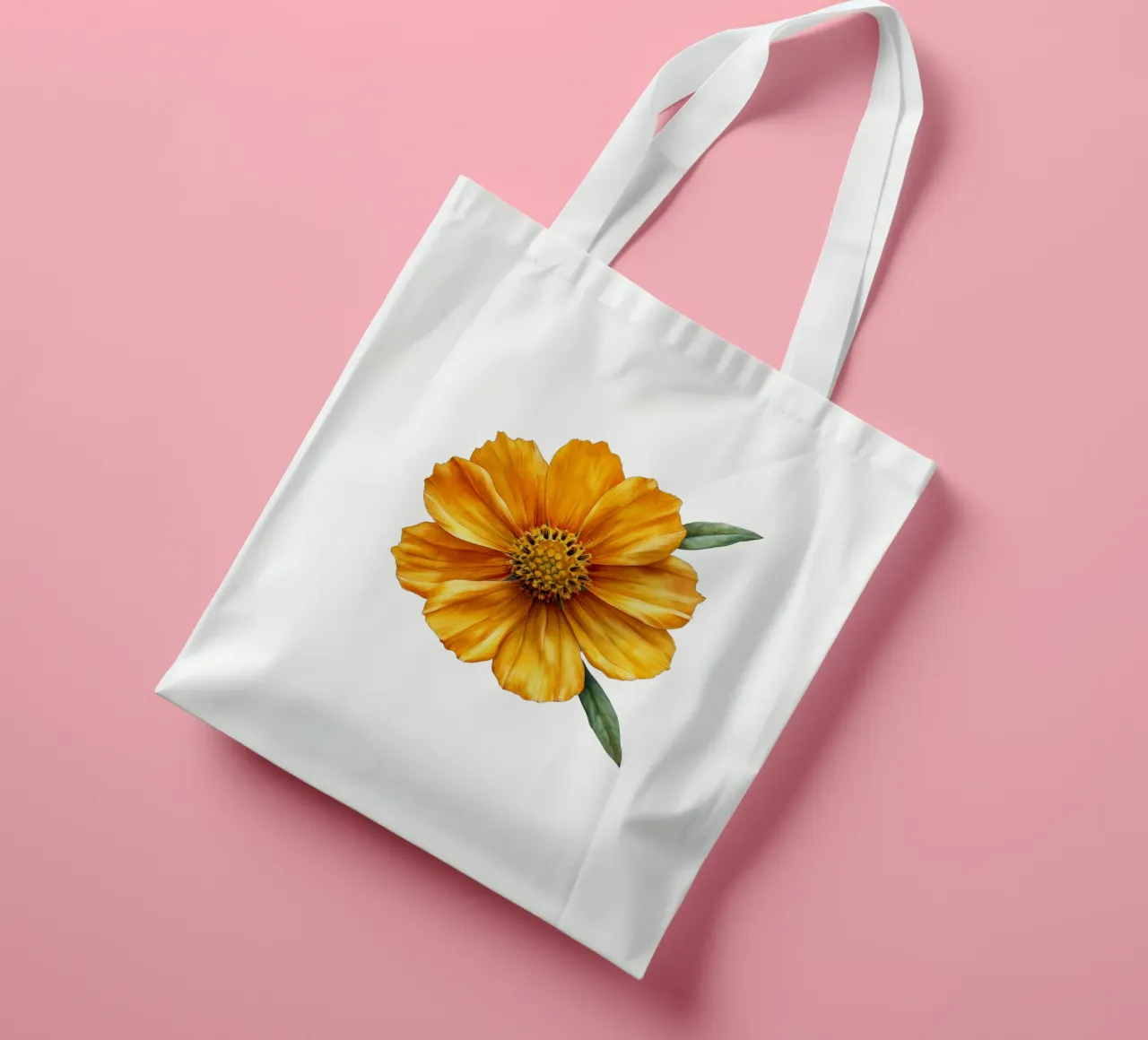 Tickseed Flower tote bag by Bold Blooms