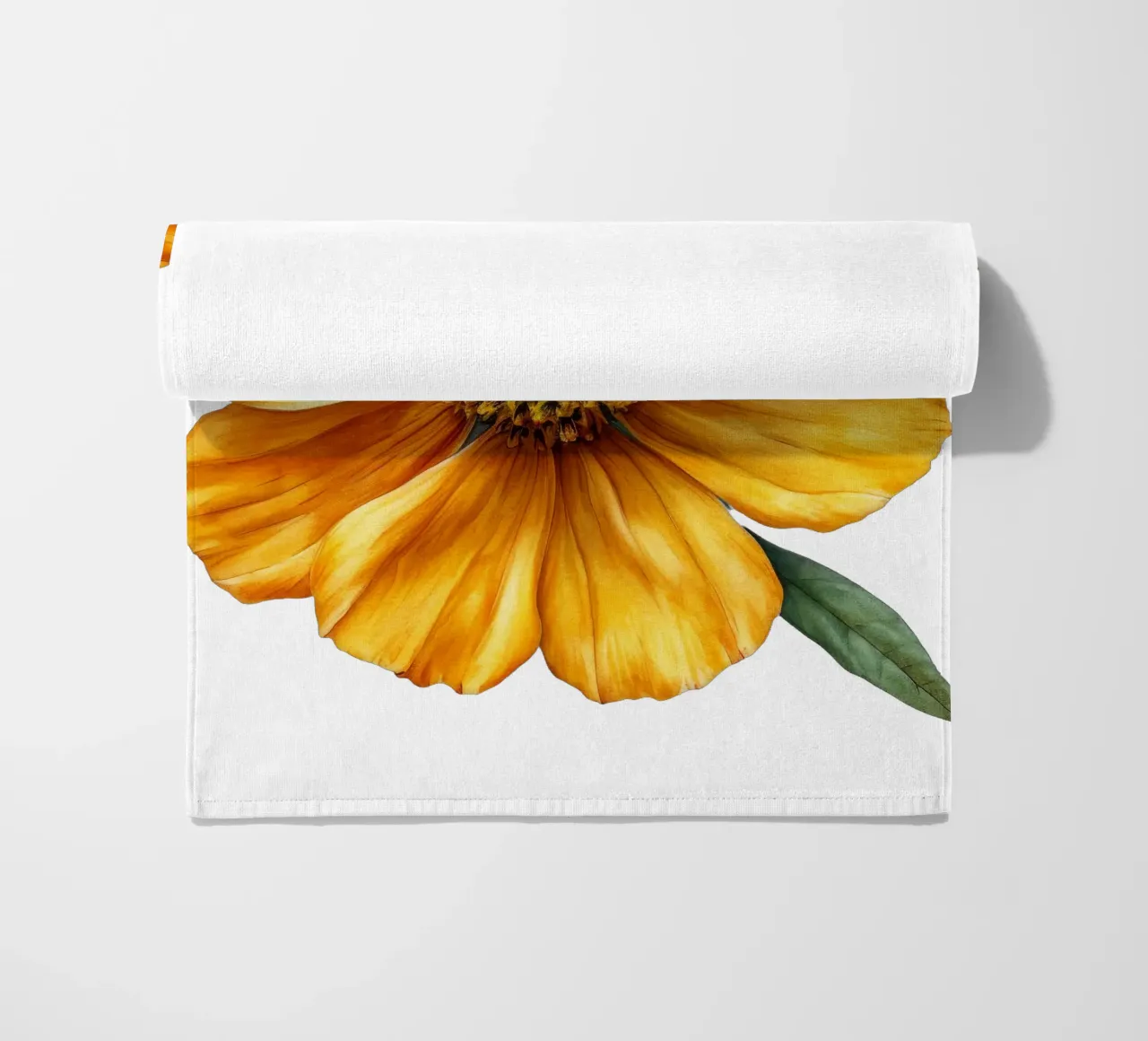 Tickseed Flower beach towel by Bold Blooms