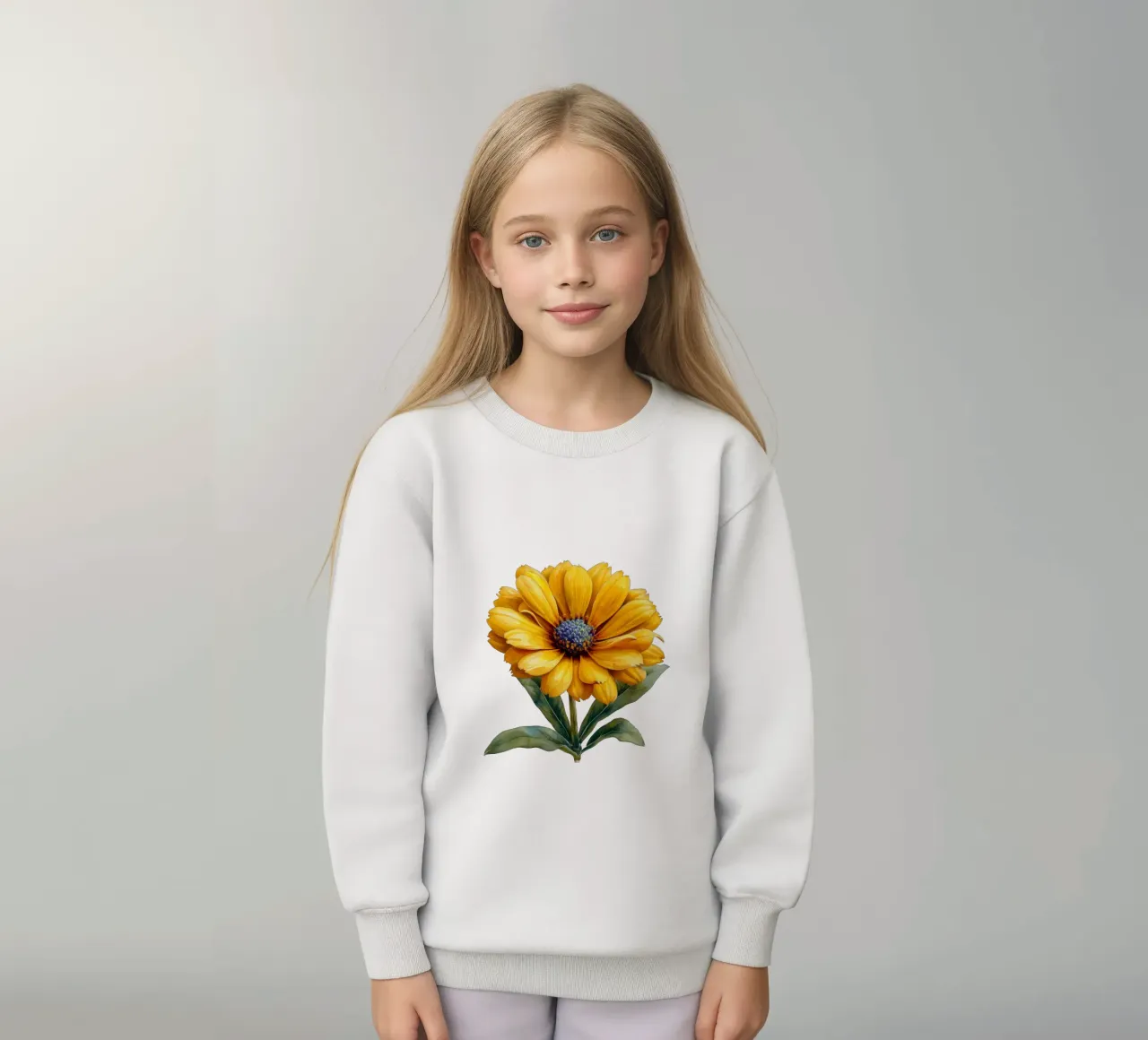 Fiore di zecca felpa bambino da Bold Blooms