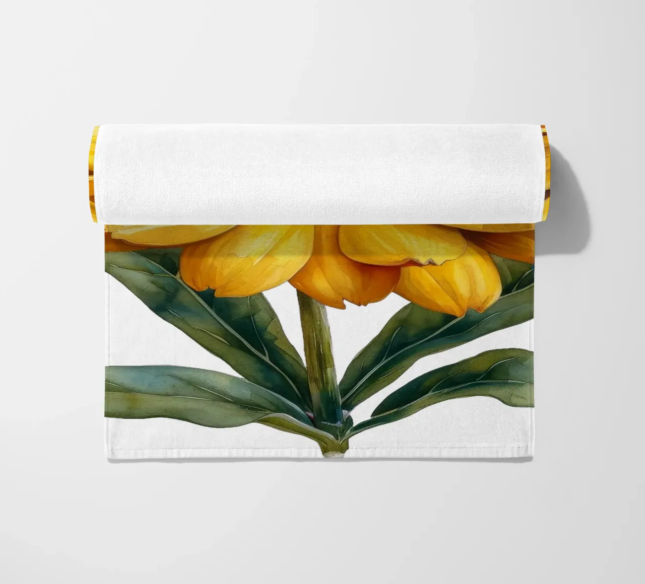 Fiore di zecca telo mare da Bold Blooms