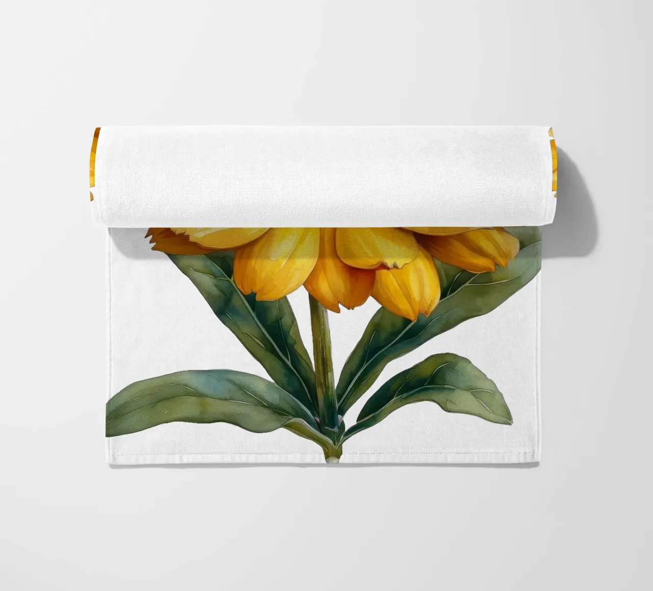 Fiore di zecca telo mare da Bold Blooms