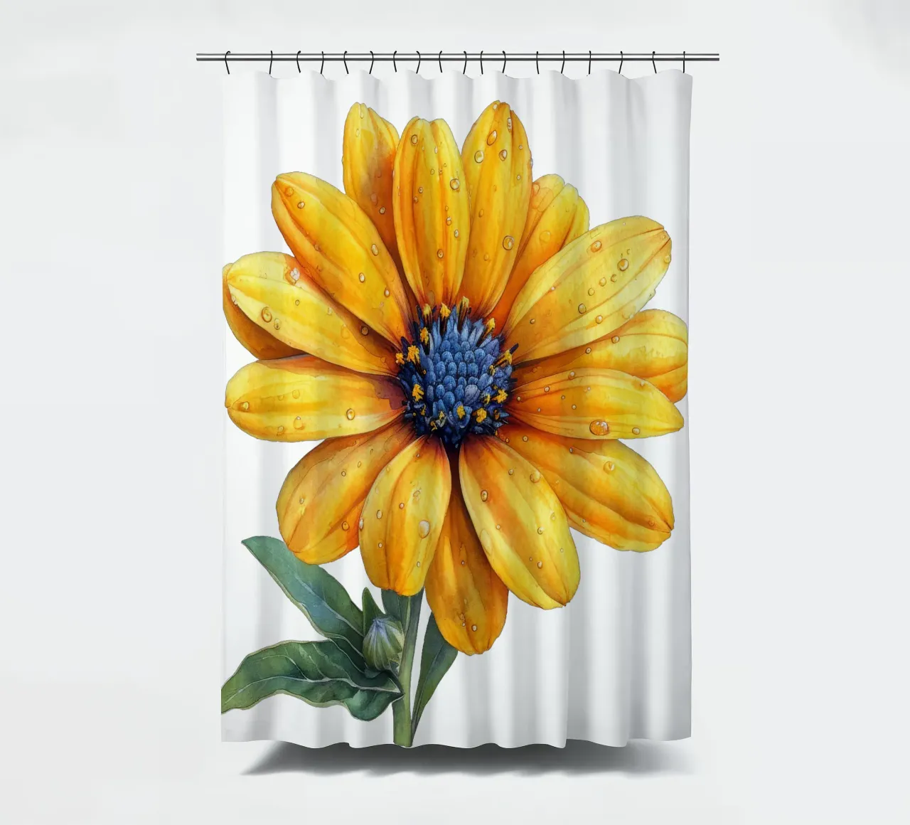 Zeckenblume Duschvorhang von Bold Blooms