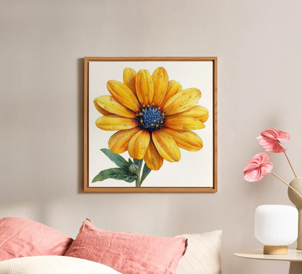 Tekenzaad Bloem forex-plaat van Bold Blooms