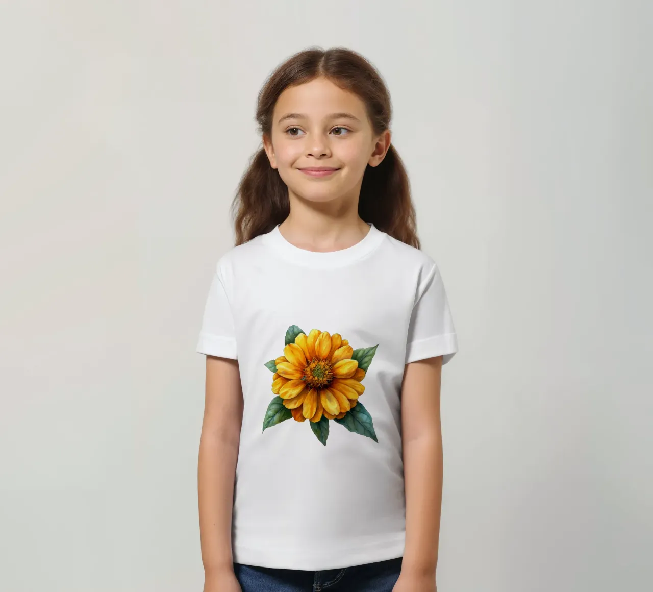 Tekenzaad Bloem kinder t-shirt van Bold Blooms