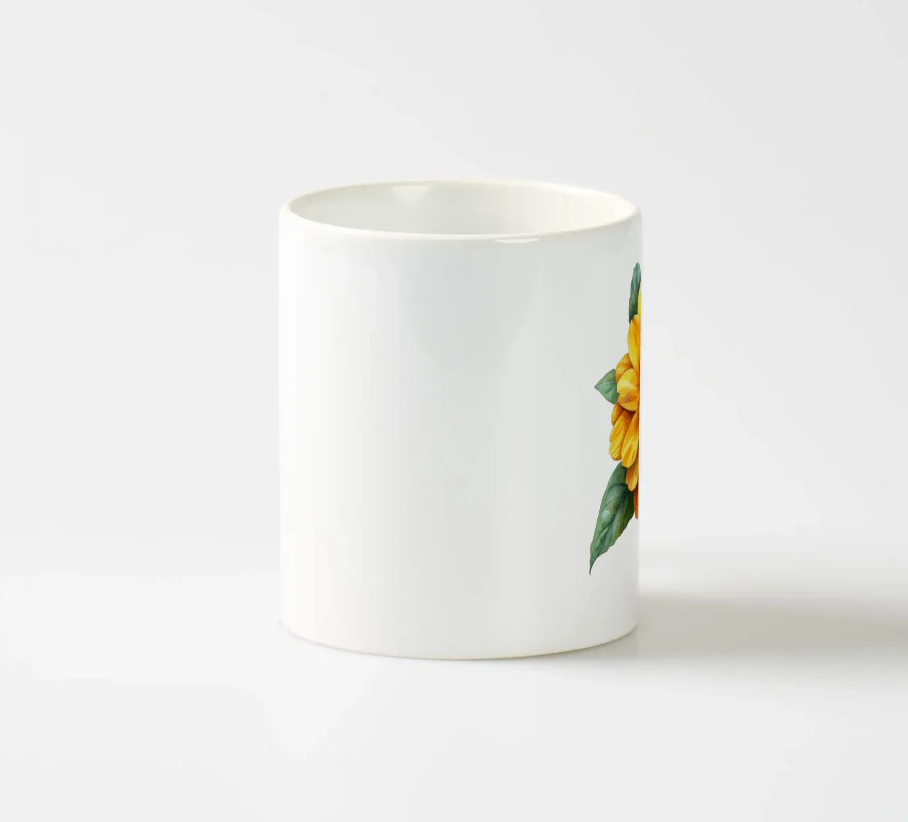 Fiore di zecca tazza in ceramica da Bold Blooms