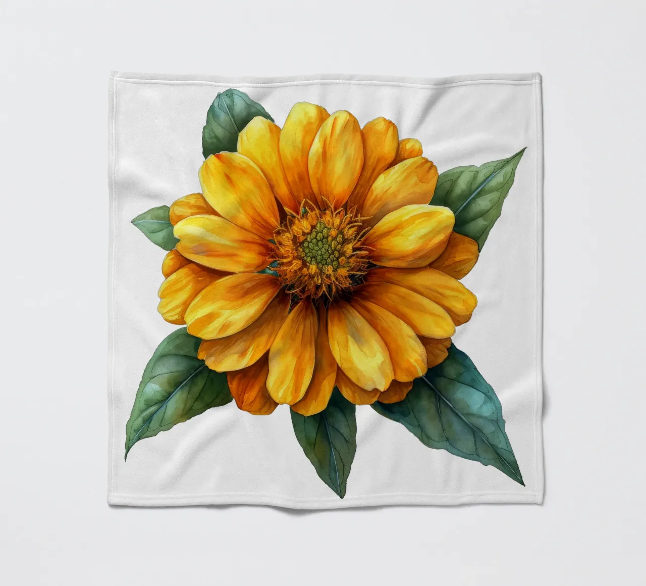 Fiore di zecca coperta in pile da Bold Blooms