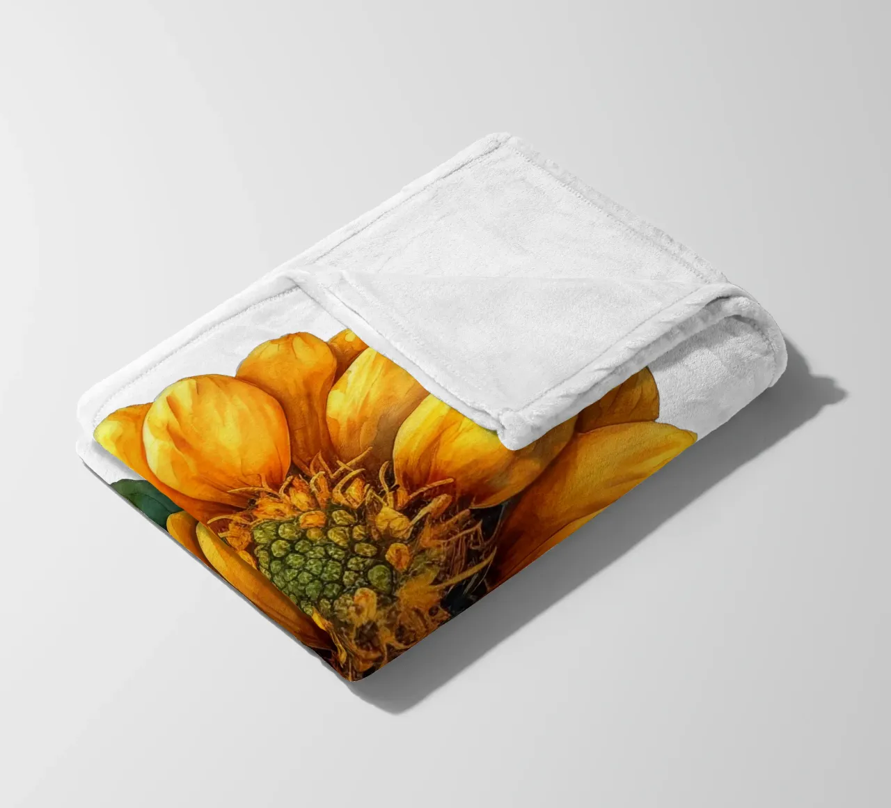 Fiore di zecca coperta in pile da Bold Blooms