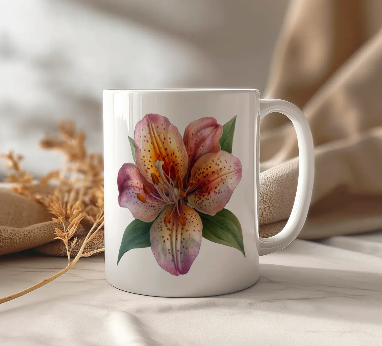 Fiore di rospo tazza in ceramica da Bold Blooms