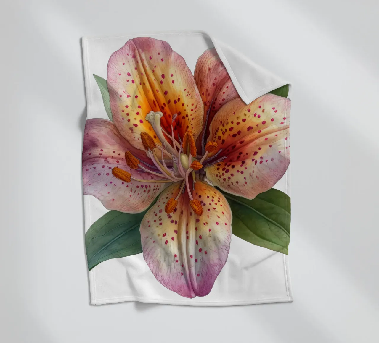 Fiore di rospo coperta in pile da Bold Blooms