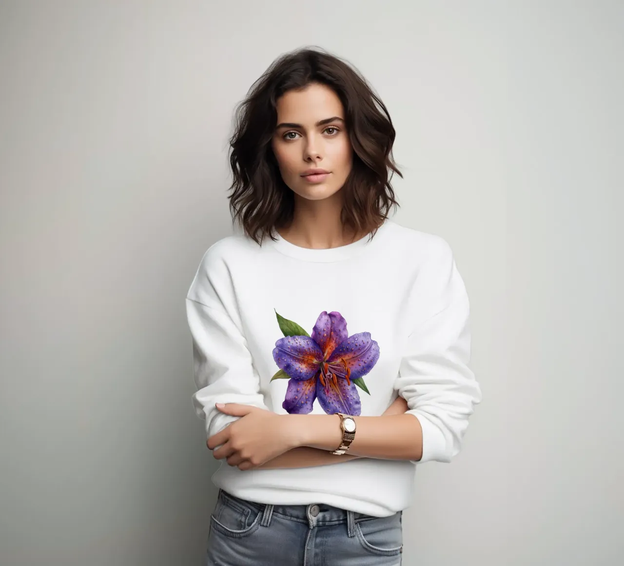 Fiore di rospo felpa da Bold Blooms