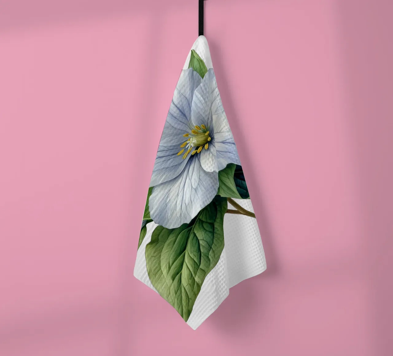 Fiore di trillium canovaccio da cucina da Bold Blooms
