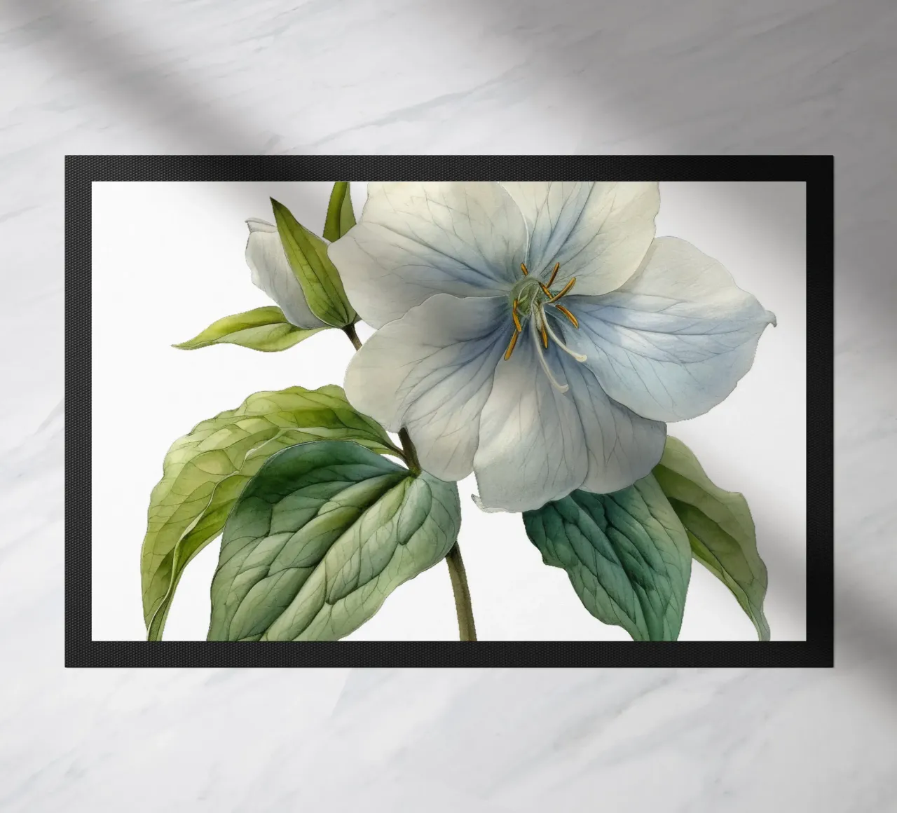 Fiore di trillium zerbino da Bold Blooms