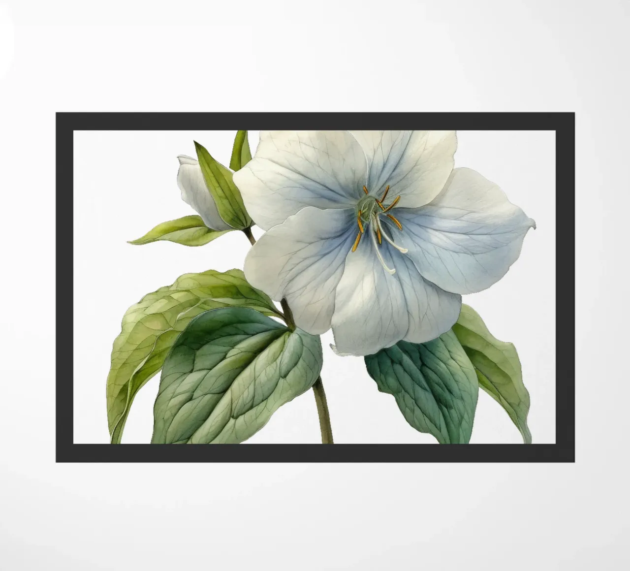 Fiore di trillium zerbino da Bold Blooms