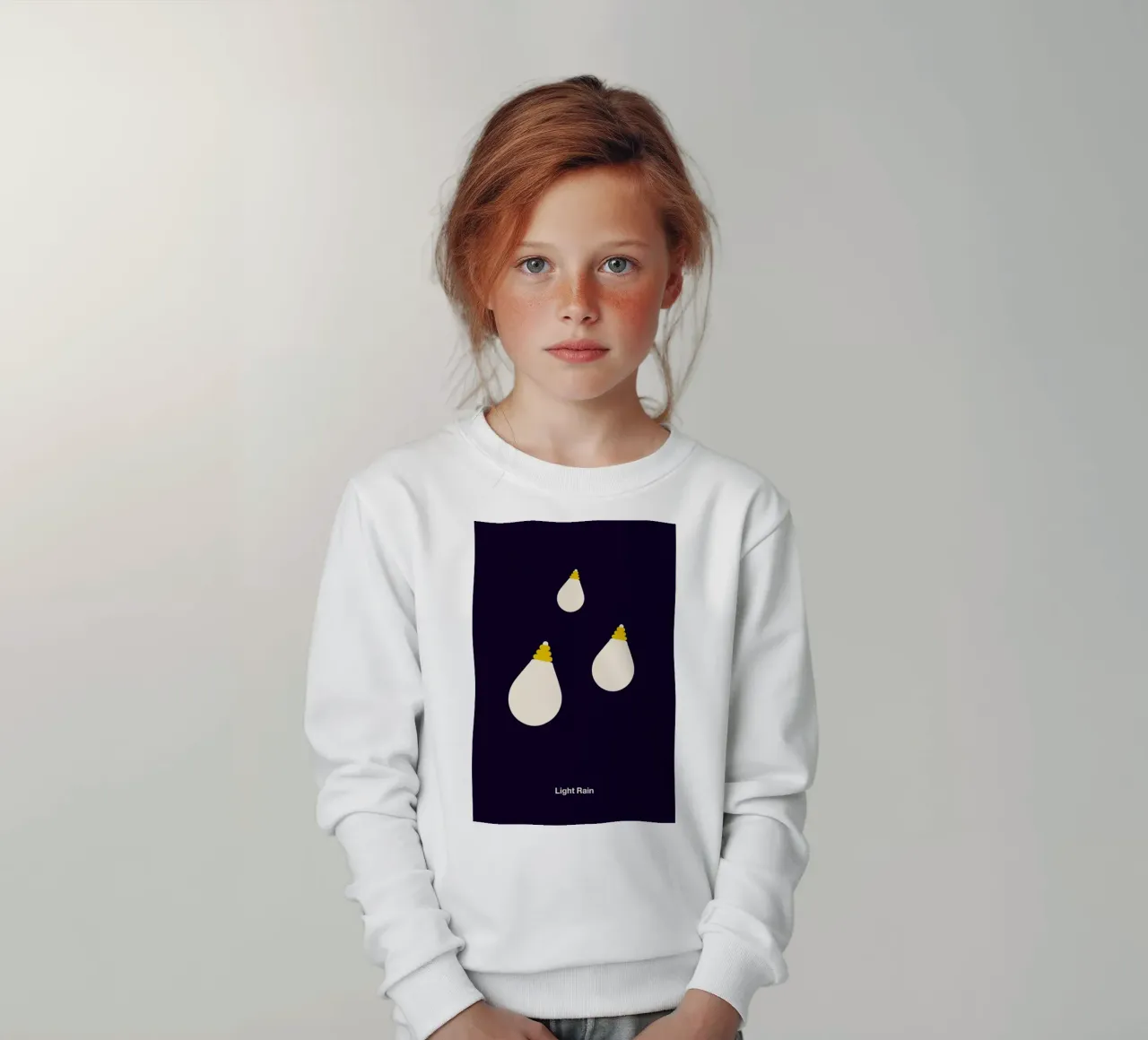 Light Rain felpa bambino da Viktor Hertz