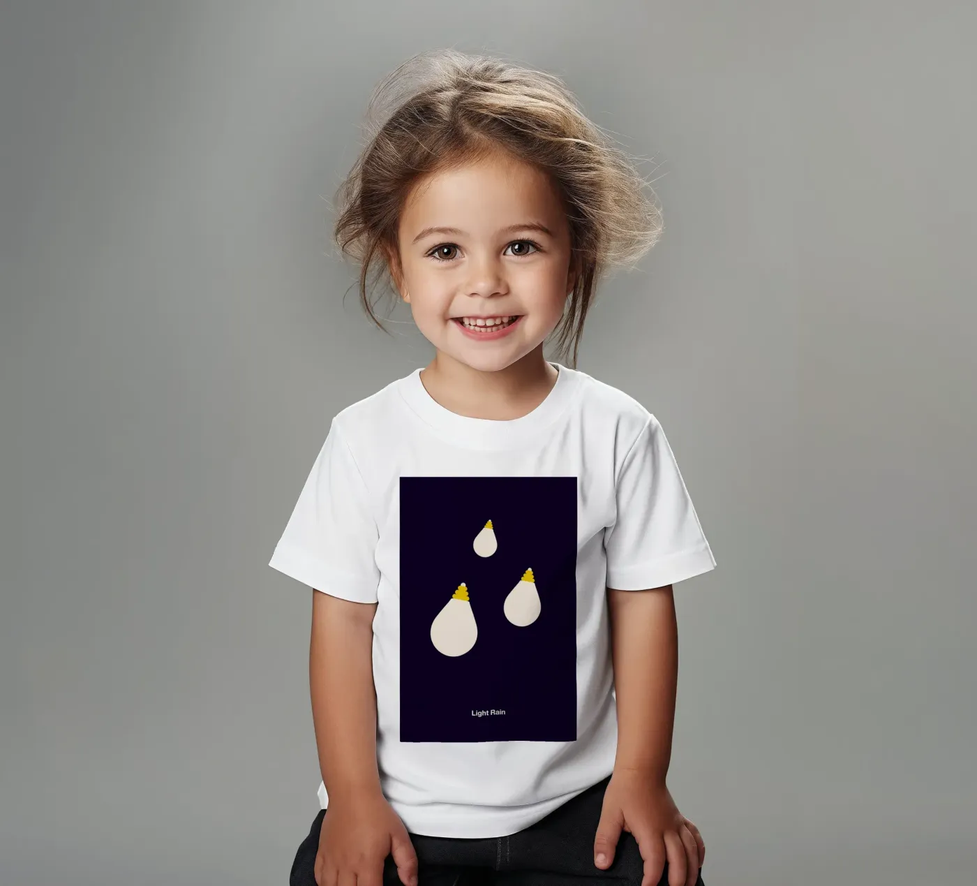 Light Rain t-shirt bambini da Viktor Hertz