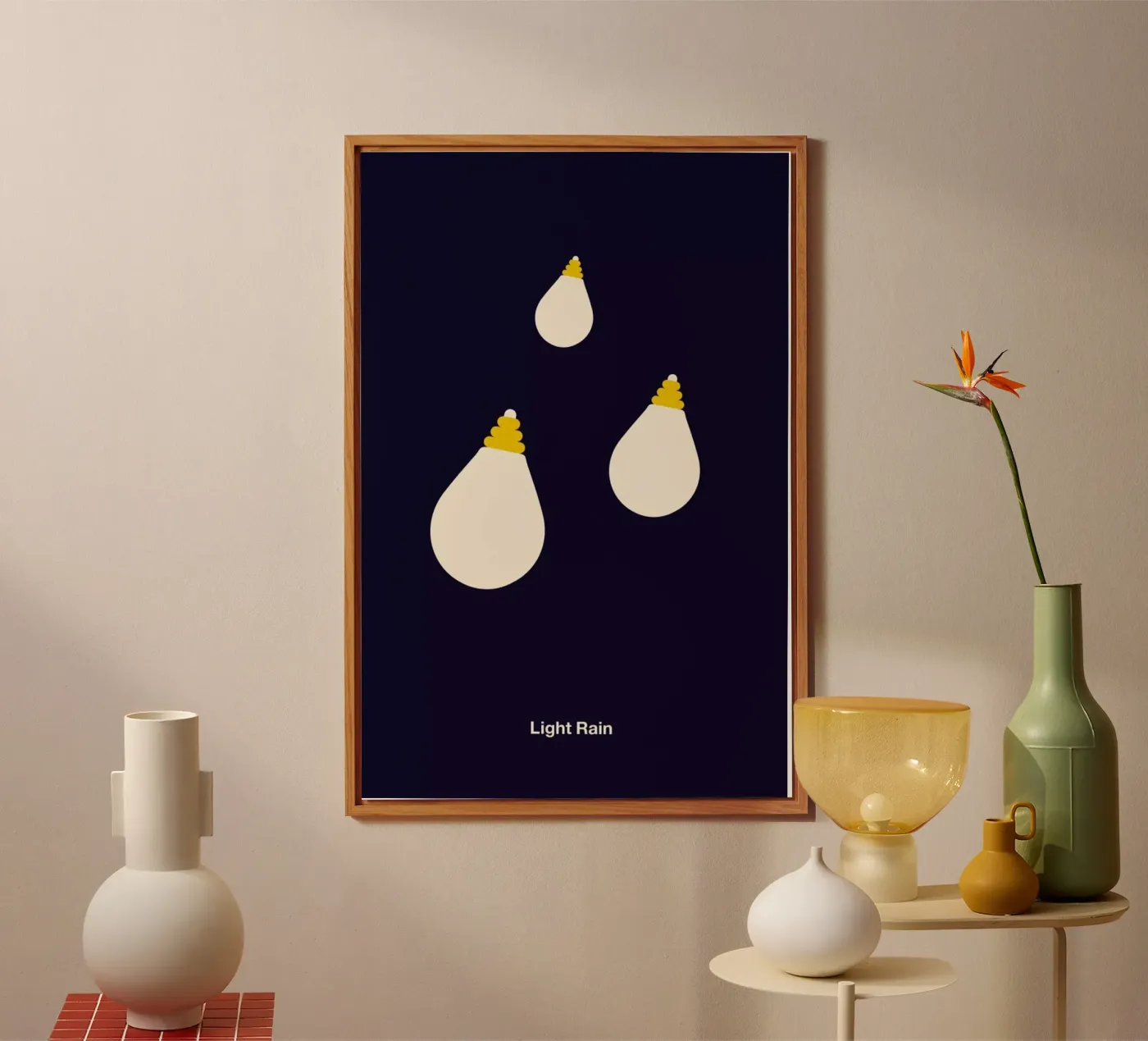 Light Rain pannello forex da Viktor Hertz