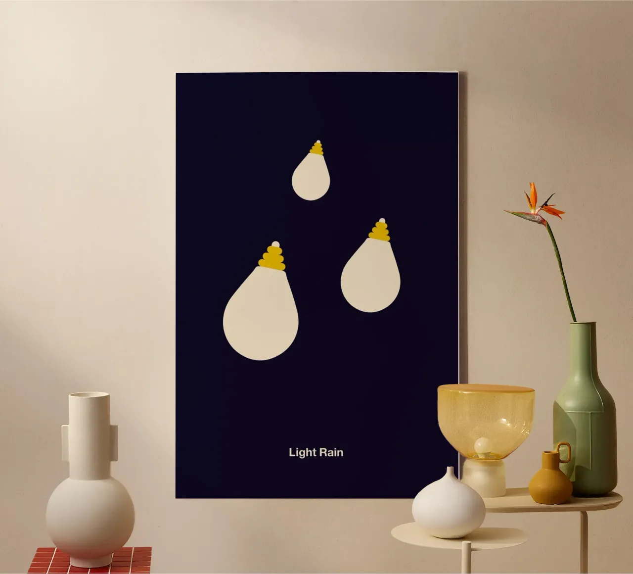 Light Rain canvas by Viktor Hertz