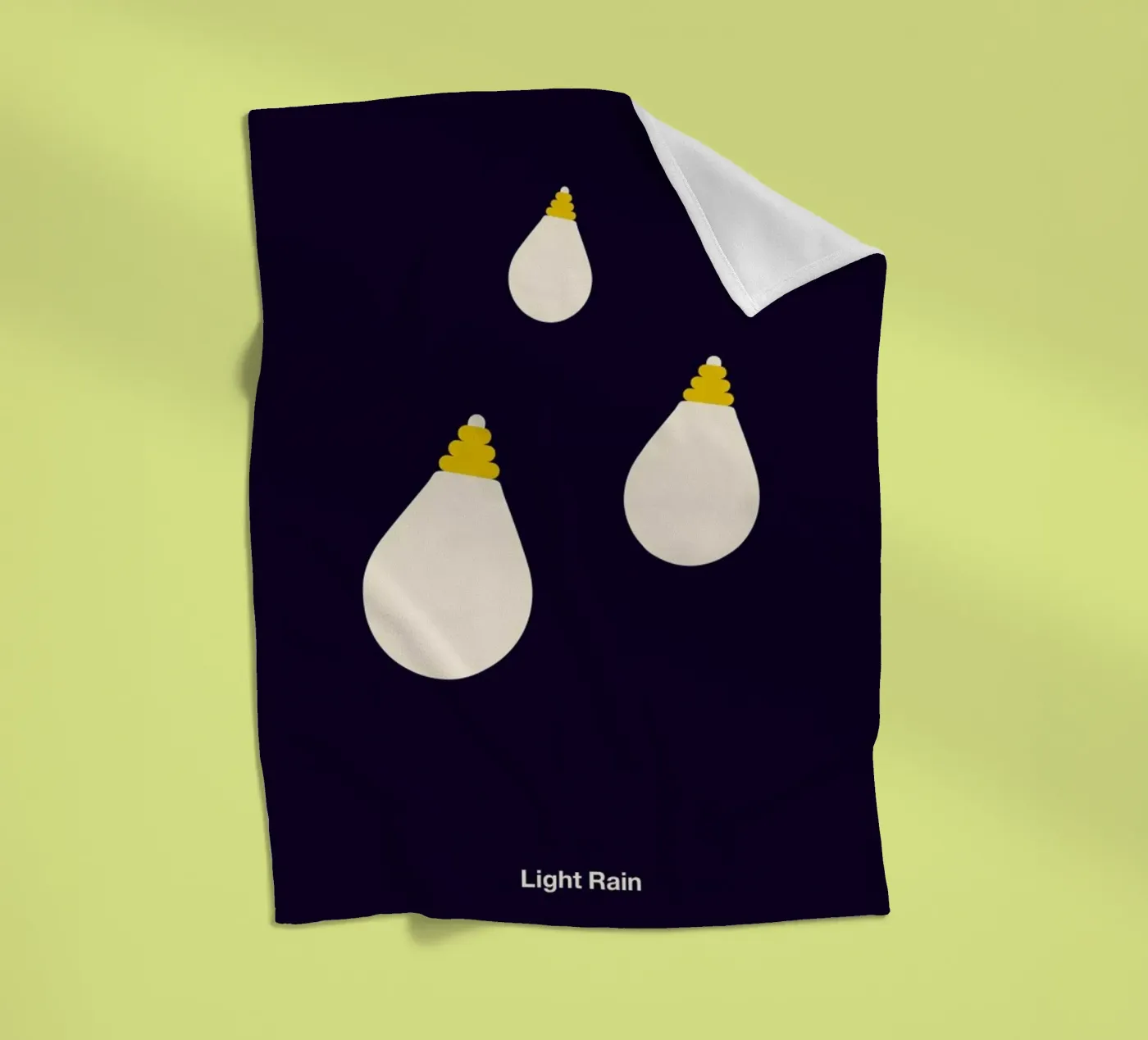 Light Rain fleecedeken van Viktor Hertz