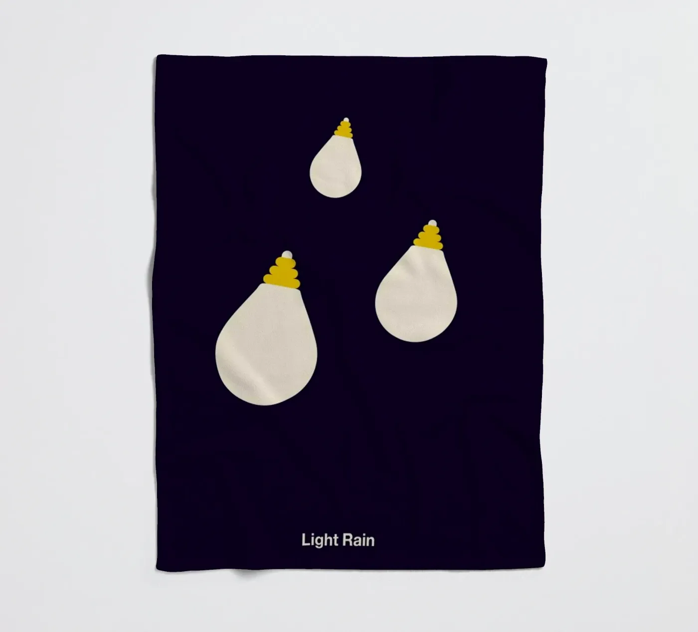 Light Rain Fleecedecke von Viktor Hertz