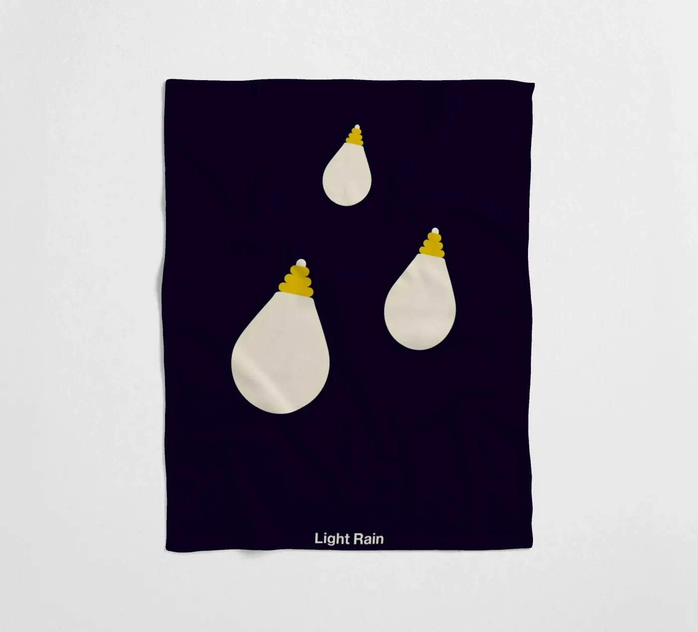 Light Rain fleecedeken van Viktor Hertz