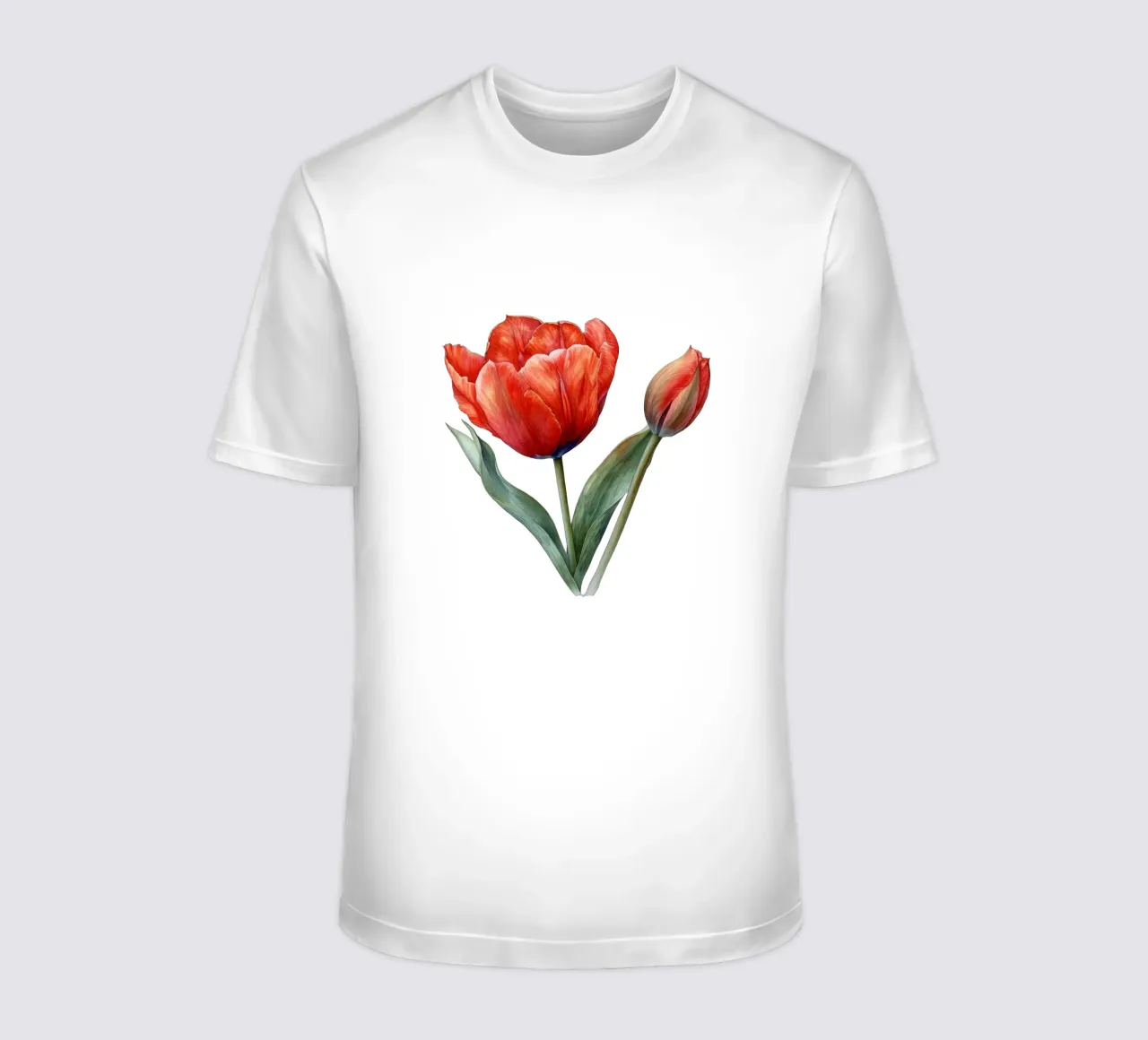 Tulip Flower t-shirt by Bold Blooms