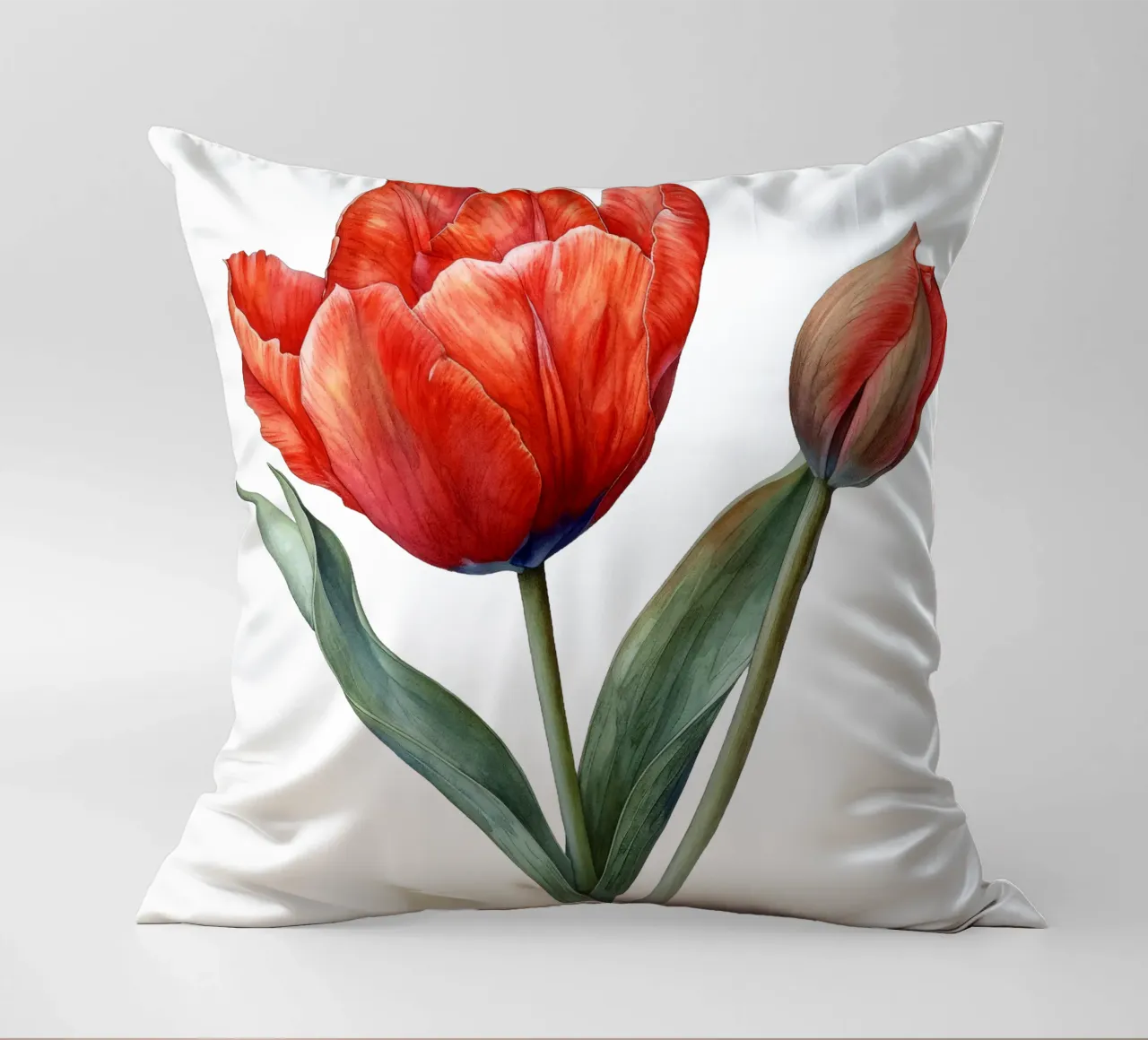 Fiore di tulipano cuscino da Bold Blooms