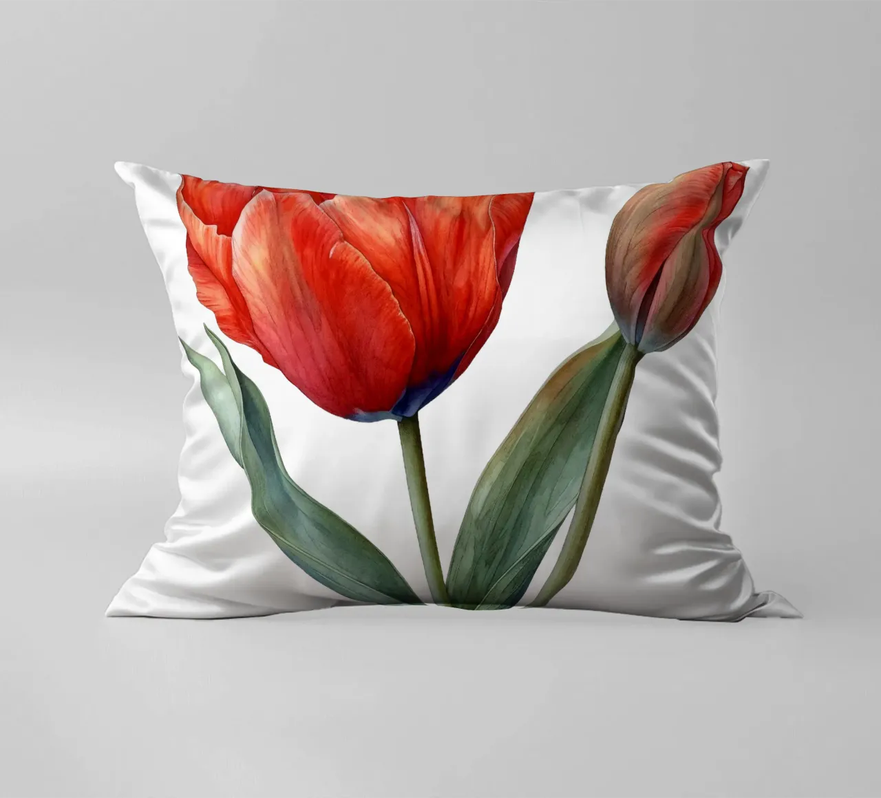 Fiore di tulipano cuscino da Bold Blooms