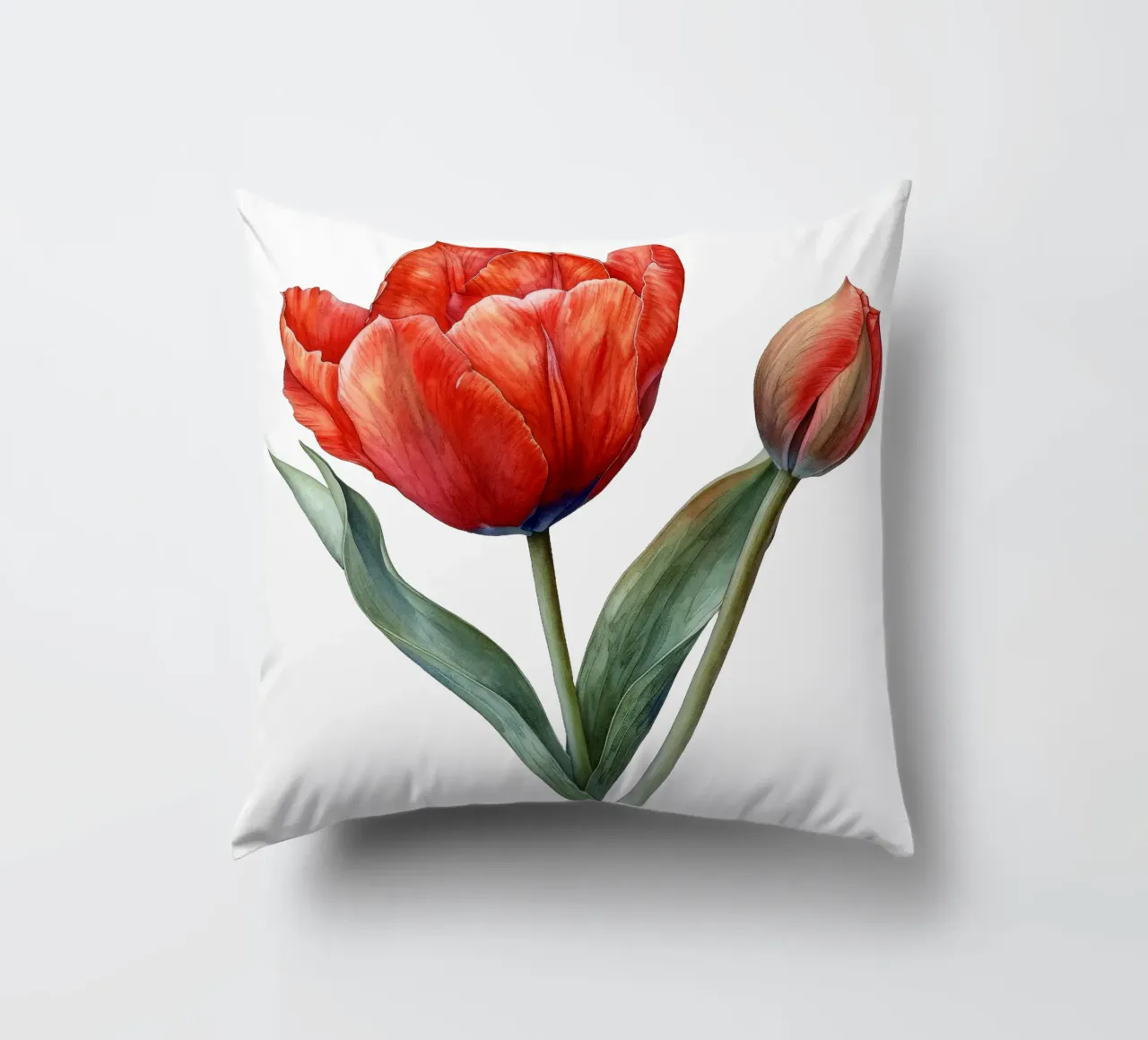 Fiore di tulipano cuscino da Bold Blooms