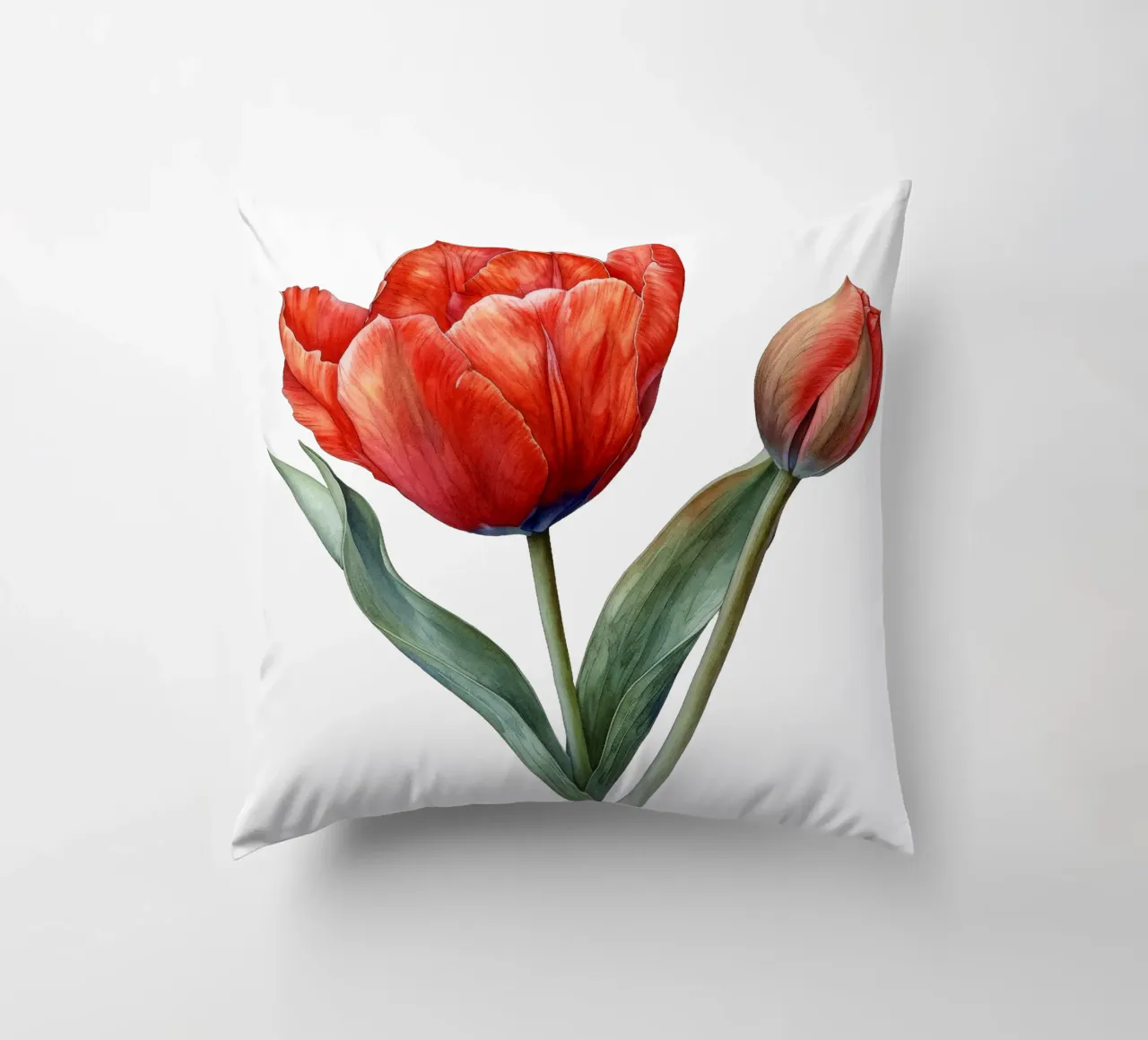 Fiore di tulipano cuscino da Bold Blooms