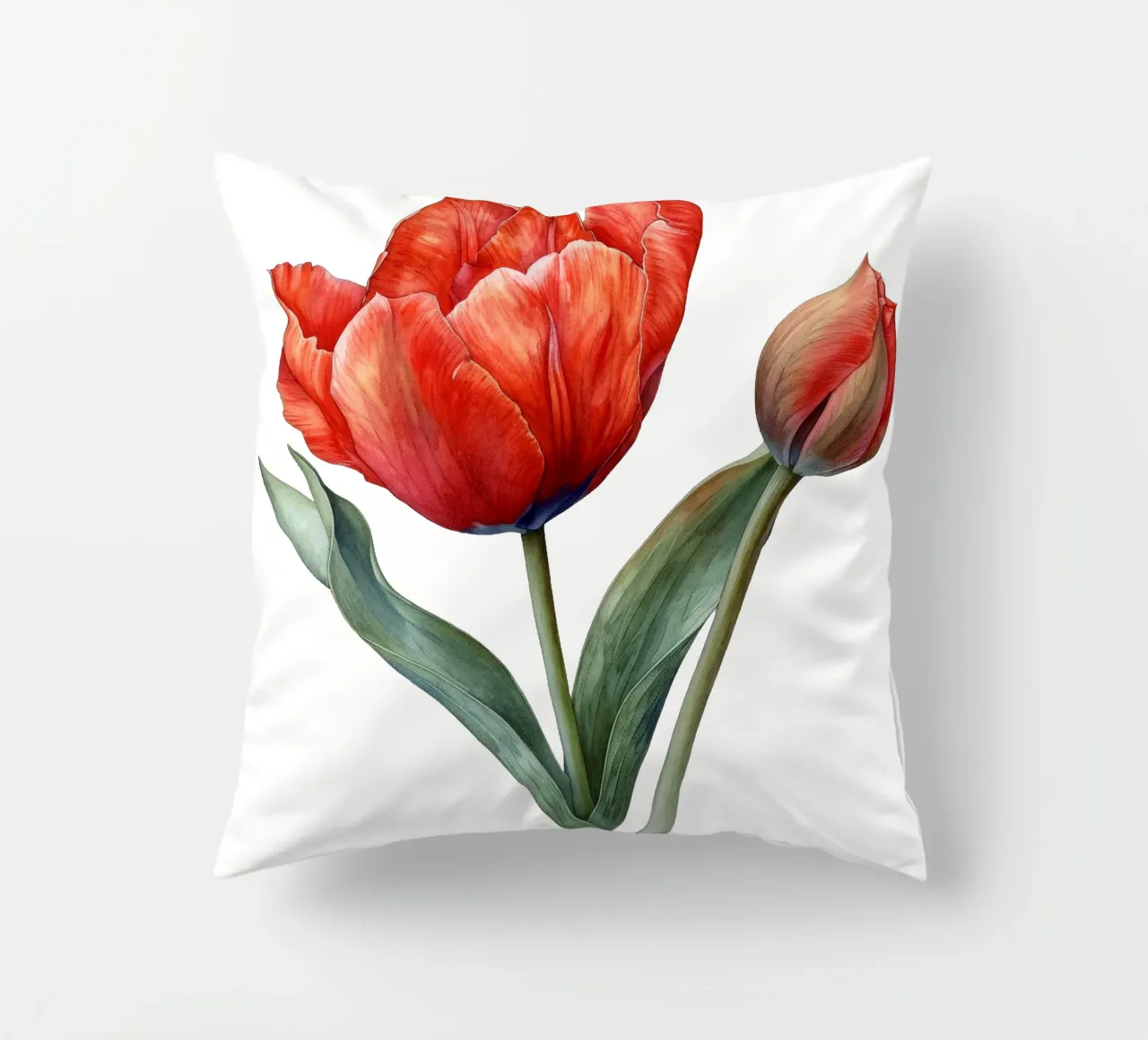 Fiore di tulipano cuscino da Bold Blooms
