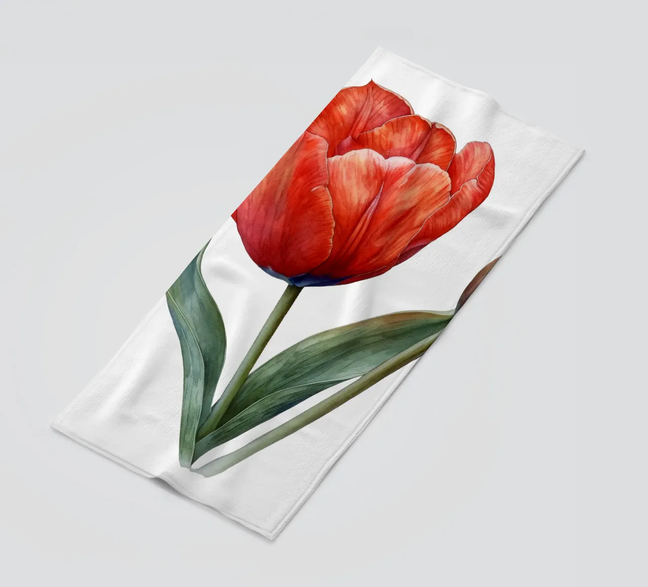 Fiore di tulipano telo mare da Bold Blooms