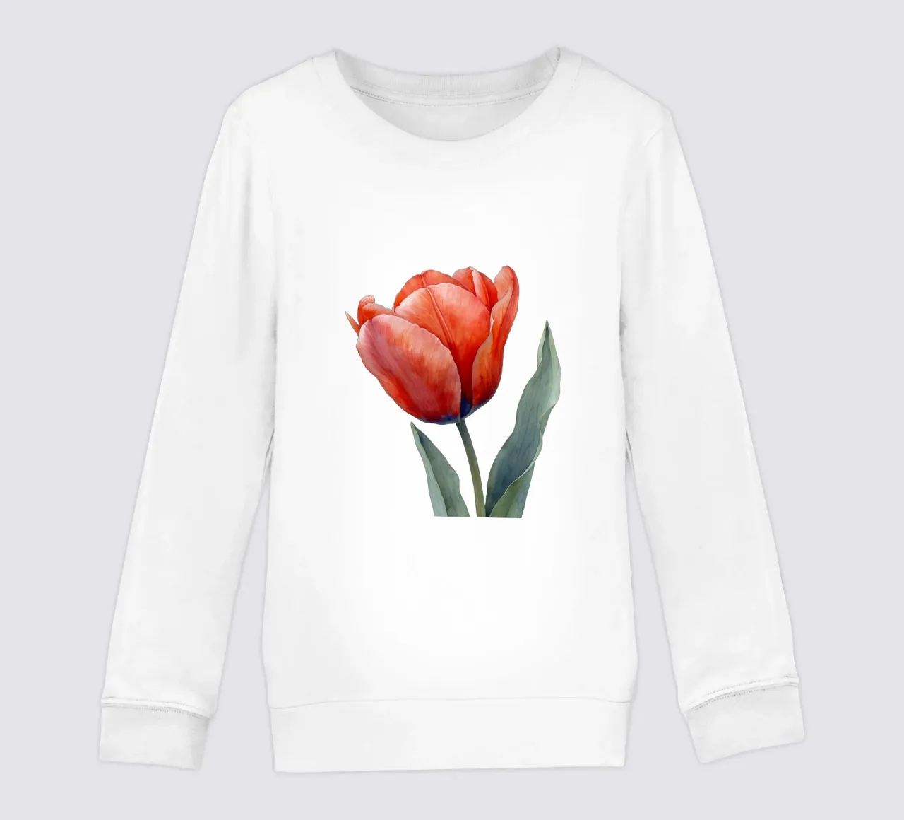 Fiore di tulipano felpa bambino da Bold Blooms
