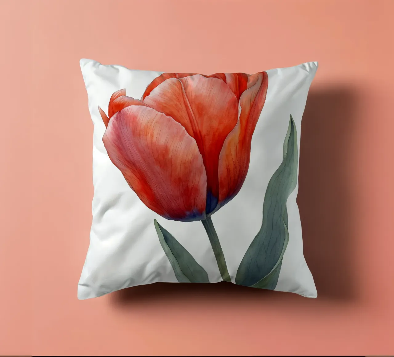 Fiore di tulipano cuscino da Bold Blooms